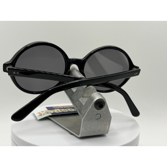 Vintage Refurbished Sunglasses | Round Plastic Frame Grey Lenses Retro 1960’s